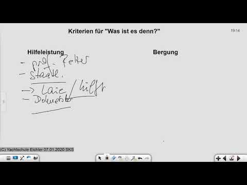 Vortrag: Bergung und Hilfeleistung