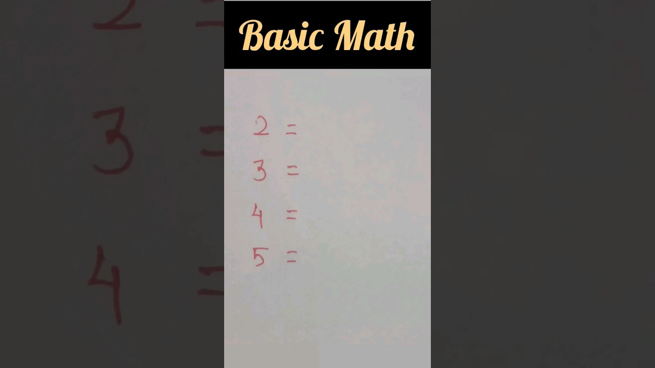 Interesting Math Hack #shorts #youtubeshorts #maths #trending #viral #mathematics #mathstricks #math