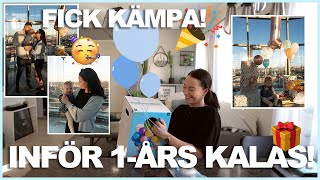 FIXAR INFÖR 1-ÅRS KALAS - Vad ger vi i present Lokal Pynt