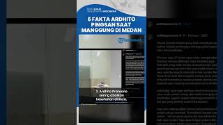 6 Fakta Ardhito Pramono Pingsan saat Manggung di Medan, Akui Disebabkan Maag Akut