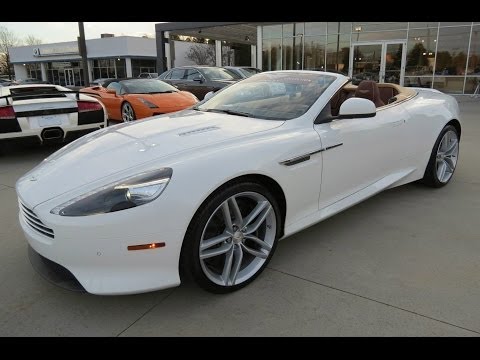 2014 Aston Martin DB9 Volante Start Up, Exhaust, and In Depth Review