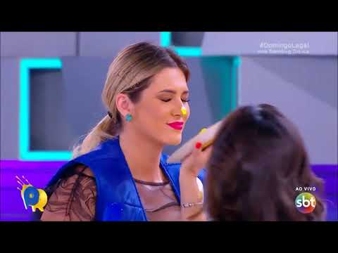 Livia Andrade   Torta na cara