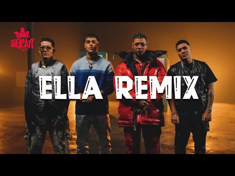 Boza, Lunay, Lenny Tavárez, Juhn, Beéle - Ella Remix (Letra)