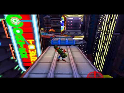 Crash Bandicoot - Warped (PS1) 105% Walkthrough pt45 - Warp Zone 5 Relics