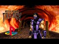 Mortal Kombat Trilogy Playstation Rain Playthrough HD RetroGameUp