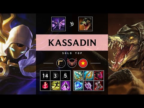 Kassadin Top vs Renekton - VN Grandmaster Patch 25.19