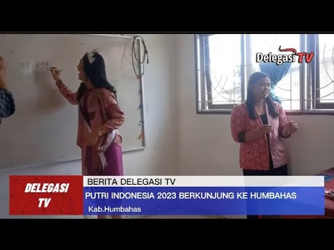 Puteri Indonesia 2023 Tabitha Christabela Napitupulu Asal Sumatera Utara BERKUNJUNG KE HUMBAHAS