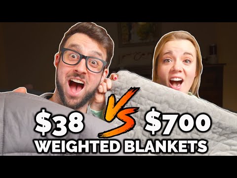Cheapest vs Most EXPENSIVE Weighted Blankets - 5 Weighted Blankets Reviewed