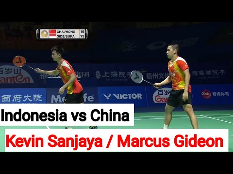 KEVIN Sanjaya / MARCUS Gideon vs CHAI Biao / HONG Wei