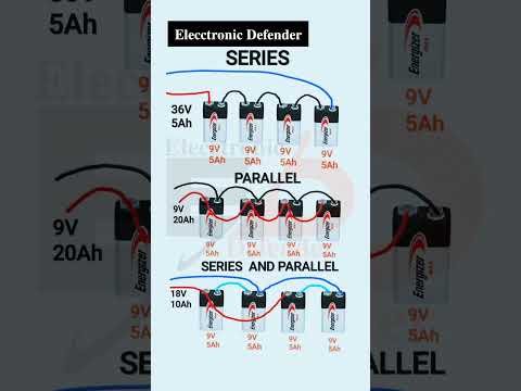 series and parallel connection #electrician #electrical #circuitdiagram