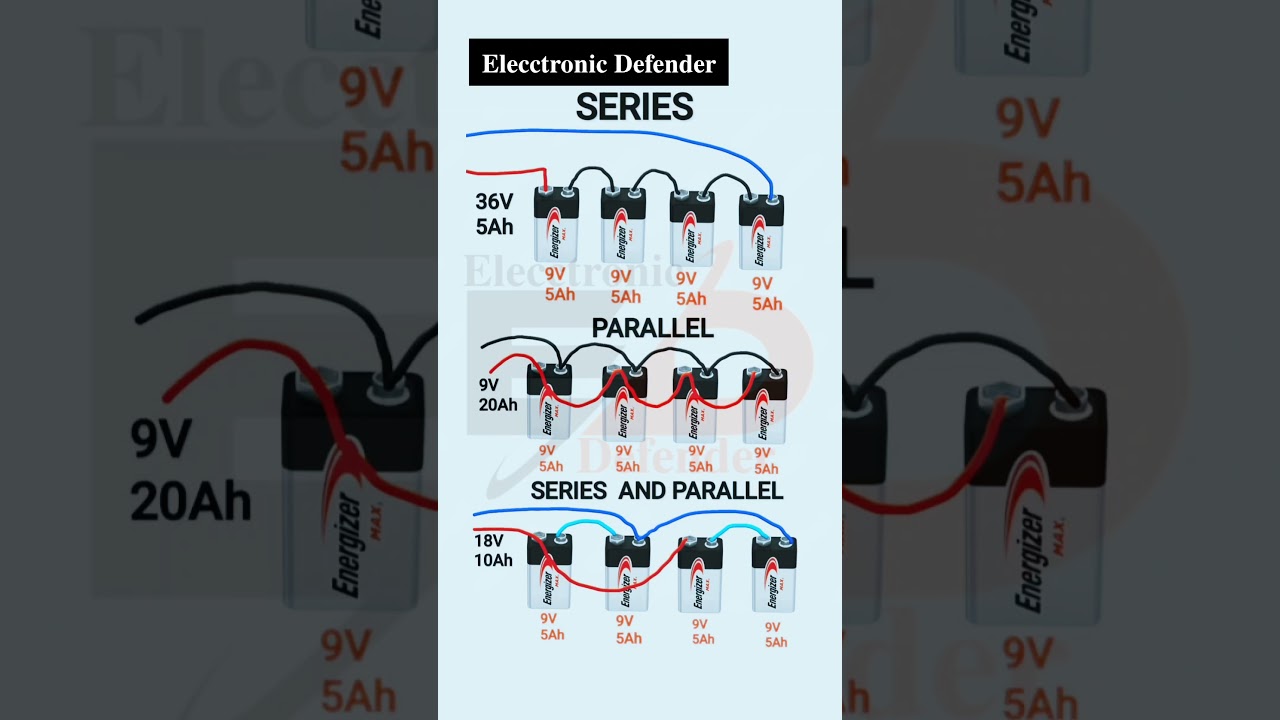 series and parallel connection #electrician #electrical #circuitdiagram