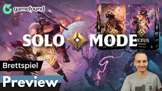 Nexus: Solo Mode – Redzen Games – Preview mit Alex