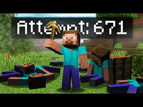 I Survived 100 Days In The Hardest Minecraft Mod Ever