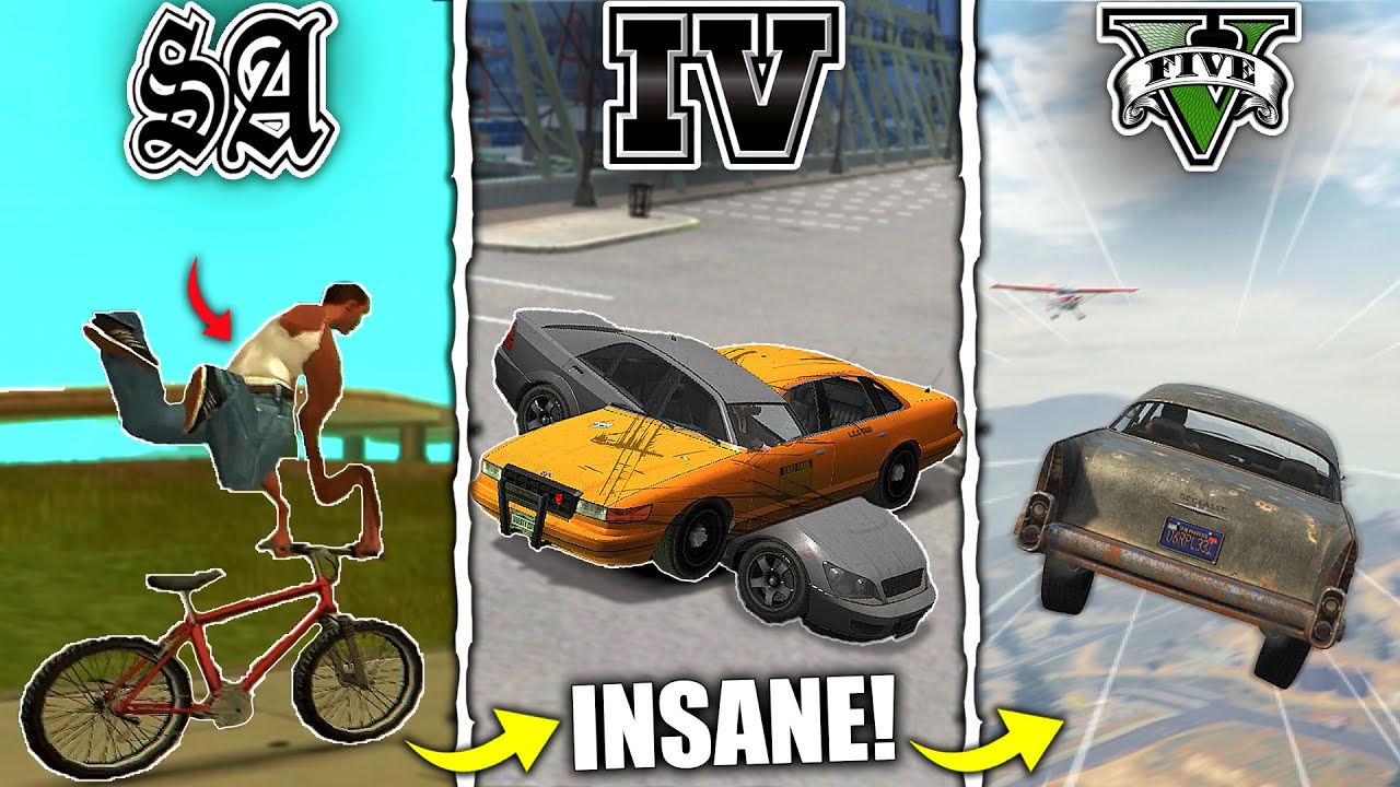 What Happens at 500 FPS in GTA Games? 🤯 (GTA 3 → GTA 5)