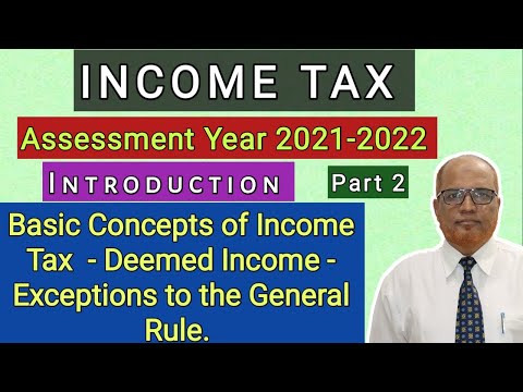 Income Tax I Income Tax Act 1961 I AY 2021 22 I Introduction I Part 1 I Khans Commerce Tutorial I