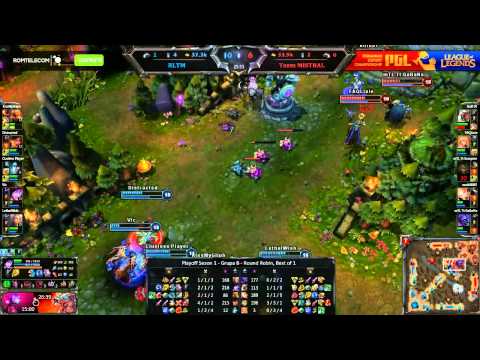 ReC Season 2 Playoff - League of Legends - Group B - Real Lame Team Name vs Team MISTRAL