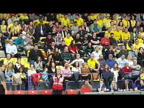 Astrid Fodor la meci la CSU Sibiu