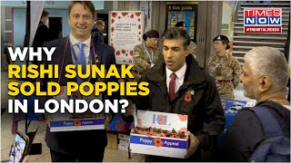 Selling Poppies: How UK PM Rishi Sunak Surprised Commuters In A London Subway