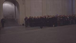 In Sound Company Choir perform at the Menin Gate