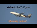 Beautiful Early Morning Planespotting At Orlando International Airport MCO