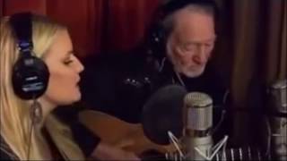 Jessica Simpson &amp; Willie Nelson - Away in a manger