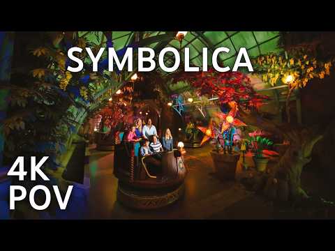 [4K POV] Symbolica Red -On Ride Low Light- Efteling