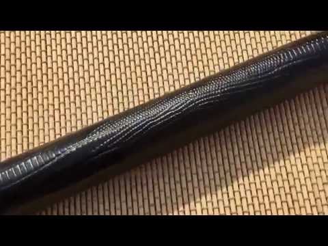 Pierce Brazillian Rosewood 4 Point with Ivory Joint, Hoppe Ring and Ferrul