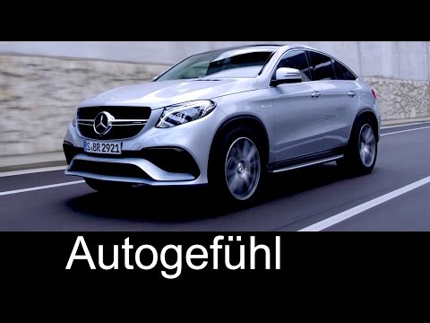 New Mercedes-AMG GLE 63 Coupé premiere: driving shots exterior interior - Autogefühl