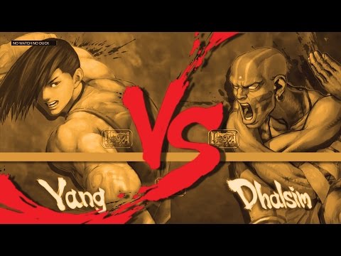 chiuyarow (Yang) vs Smokeless Dead (Dhalsim) USF4 ranked match