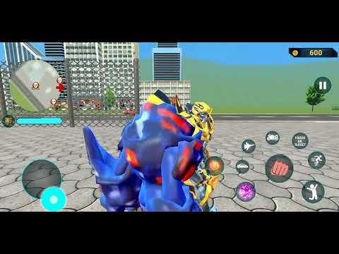 Flying Jet Robot Car Transform Games (PART=1)