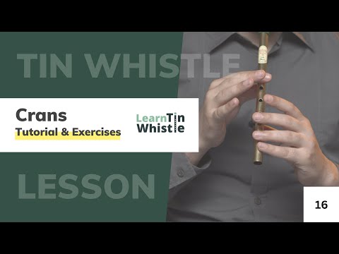Tin Whistle Crans Ornament - Tutorial & Exercises