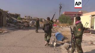 Peshmerga officer: IS militants hiding in tunnels