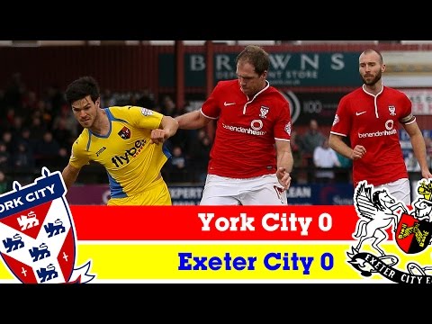 York City 0-0 Exeter City (28/2/15) - Sky Bet League 2 Highlights 2014/15