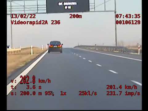 202 km/h na drodze ekspresowej S5