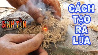 SINH TỒN NGOÀI ĐẢO HOANG |PHẦN 2| CÁCH TẠO RA LỬA NẤU CHÍN THỨC ĂN VÀ NƯỚC UỐNG |HOW TO CREATE FIRE