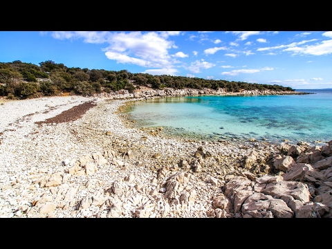 beach Jadrovnica, Šimuni, island Pag, Croatia