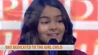 NDTV's  Our Girl Our Pride    Shraddha Sharma's First LIVE Performance!