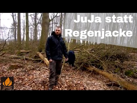 Jungenschaftsjacke (JuJa) statt Regenjacke | Bushcraft ohne Plastik