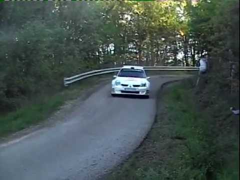 Rally ronde alta valtidone 2012: kubica small crash