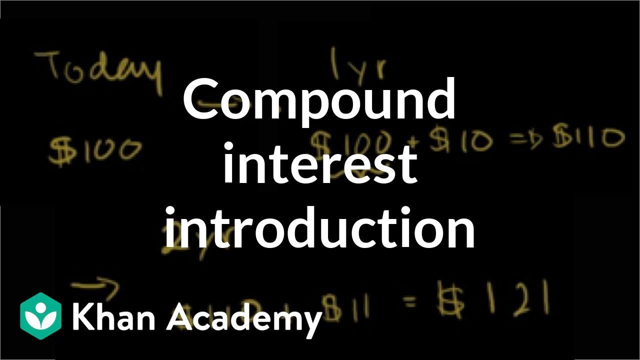 Compound Interest, From First Principles