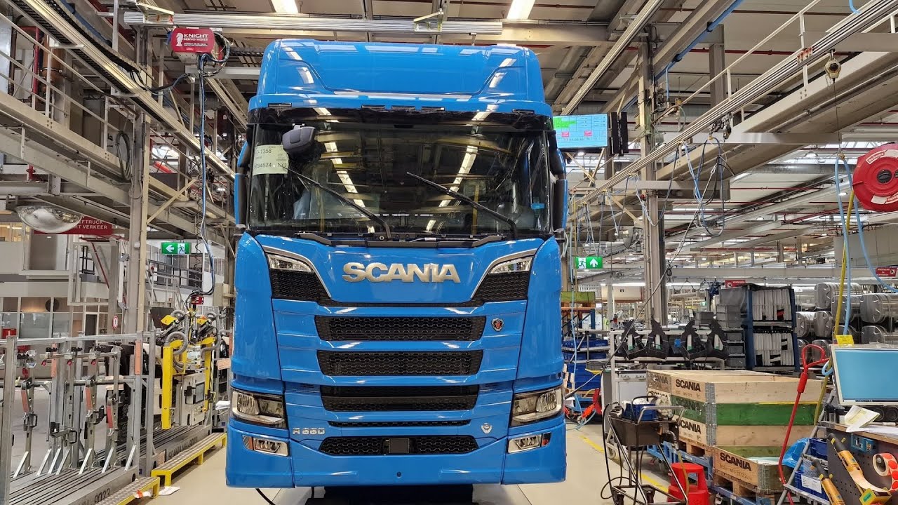 Inside Scania production: Manufacturing process at the Truck Factory