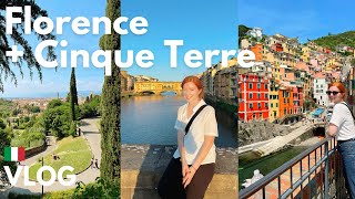 Our First Trip to ITALY  🇮🇹 Florence + Cinque Terre VLOG 🍝🍨🍕