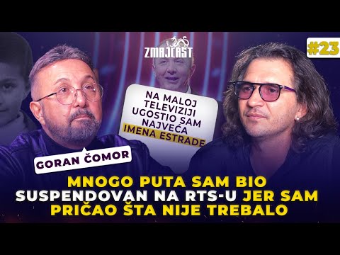 Goran Čomor | "Mnogo puta sam bio suspendovan na RTS-u jer sam pričao šta nije trebalo"|ZMAJCAST #23
