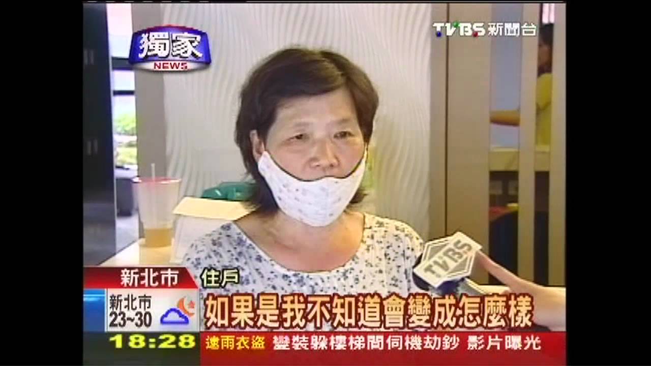 〈獨家〉新大樓鐵捲門瞬間墜落 住戶大驚