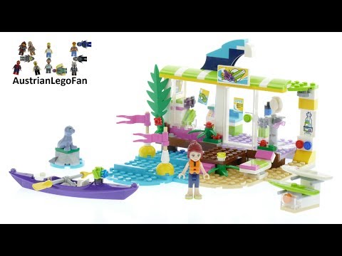 Vidéo LEGO Friends 41315 : Le magasin de plage