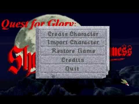 Quest for Glory IV: Intro and menu theme. No gameplay.