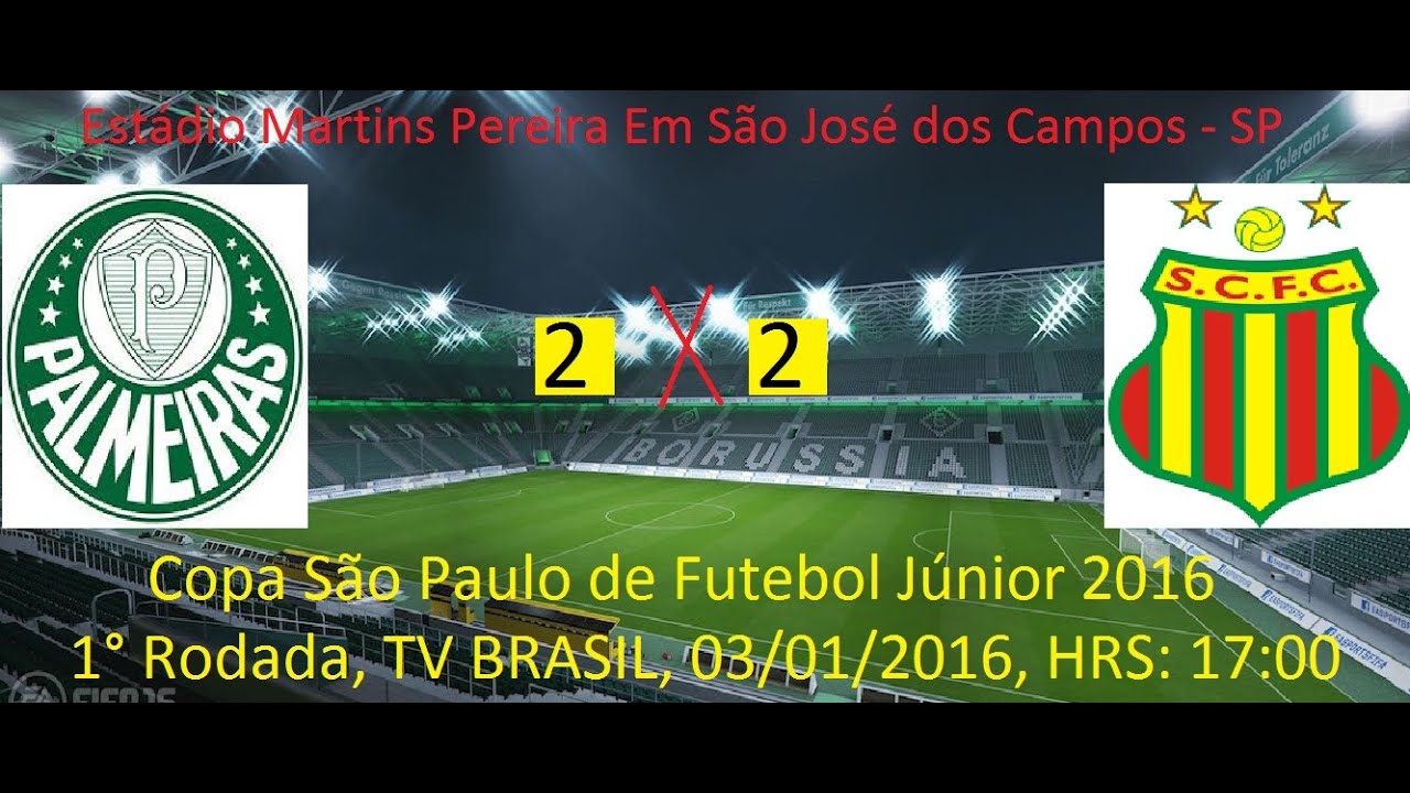 Gols do Jogo Entre Palmeiras SP x Sampaio Correa MA