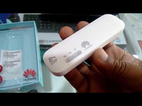 Huawei E8372 Plug & Play 4G Wi-Fi Dongle Data Card Unboxing