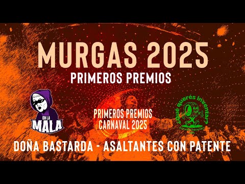 Murgas primeros premios 2025