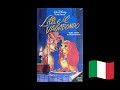 Opening Lady And The Tramp VHS 1990 ITALIANO